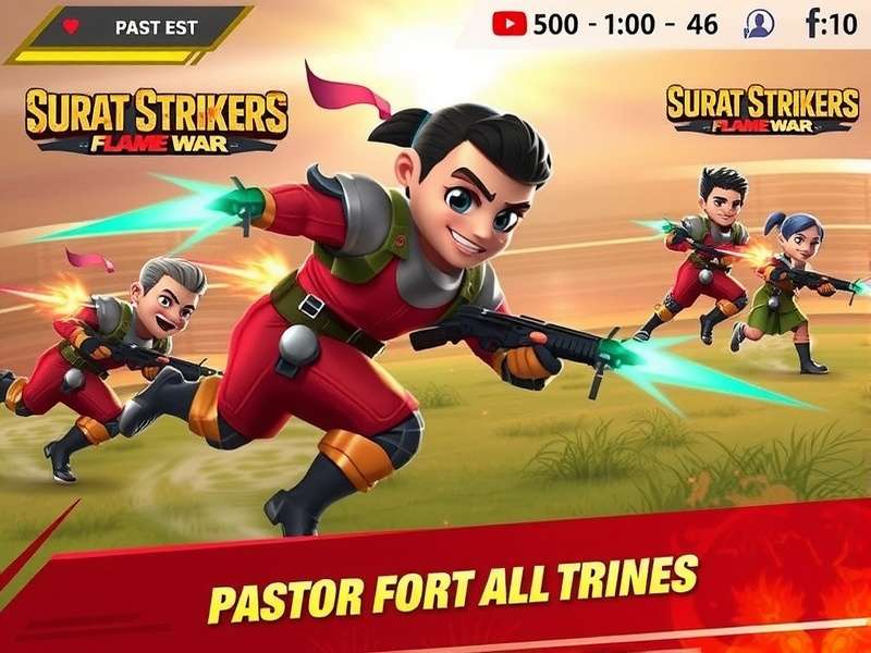 Surat Strikers Flame War Game Screenshot